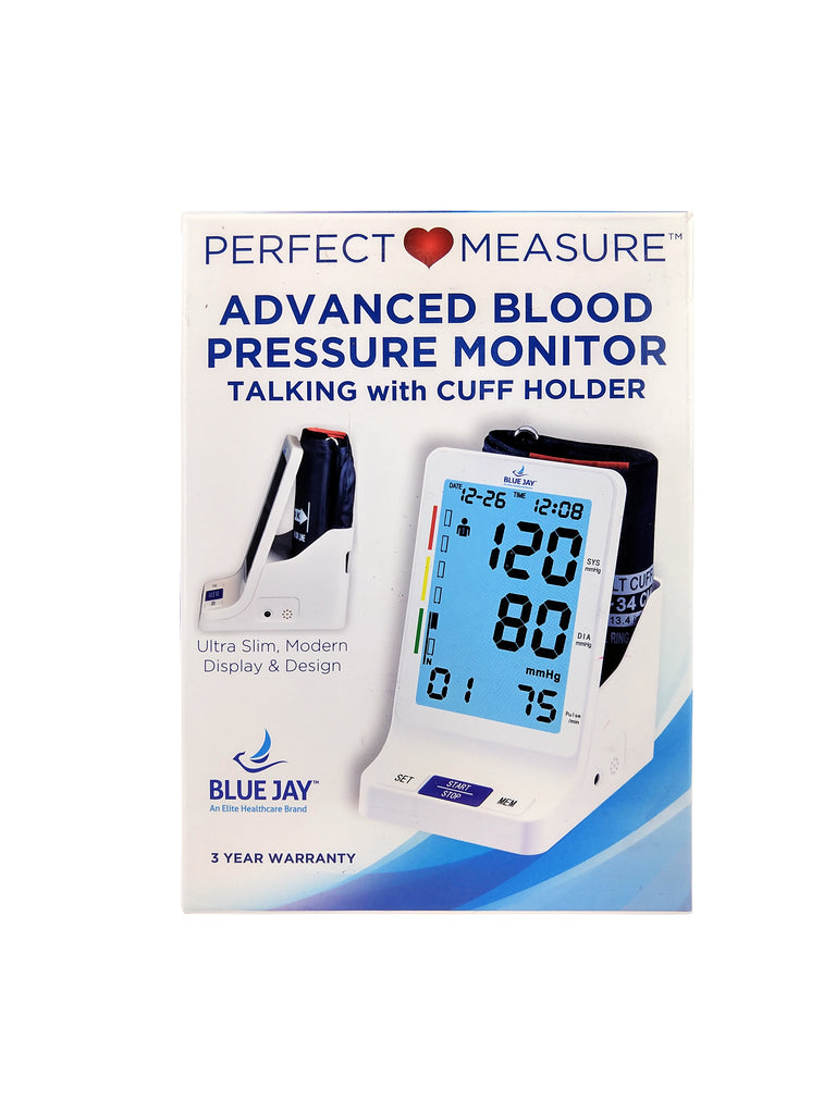 Talking Blood Pressure Monitor- Large Adult Cuff- English + Spanish